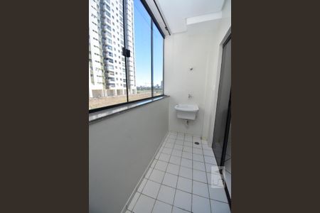 Varanda do Quarto de apartamento para alugar com 1 quarto, 34m² em Sul (águas Claras), Brasília