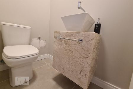 Lavabo de kitnet/studio para alugar com 1 quarto, 65m² em Parque Campolim, Sorocaba