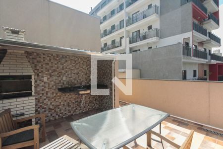 Área Comum - Churrasqueira  de kitnet/studio para alugar com 1 quarto, 26m² em Vila Formosa, São Paulo