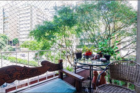 Varanda de apartamento à venda com 4 quartos, 236m² em Jardim Paulista, São Paulo