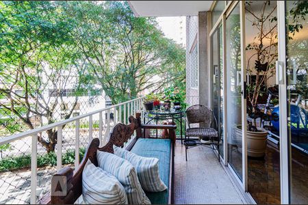 Varanda de apartamento à venda com 4 quartos, 236m² em Jardim Paulista, São Paulo