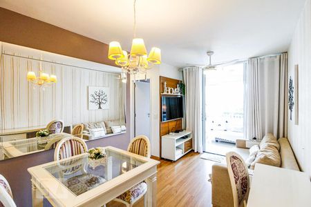 Sala de jantar de apartamento à venda com 2 quartos, 60m² em Campo Belo, São Paulo