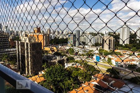 Vista da Varanda de apartamento para alugar com 1 quarto, 38m² em Santo Amaro, São Paulo