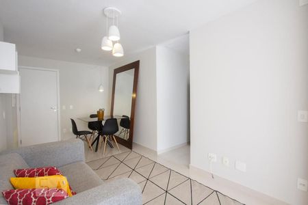 Sala de kitnet/studio para alugar com 1 quarto, 50m² em Brooklin, São Paulo