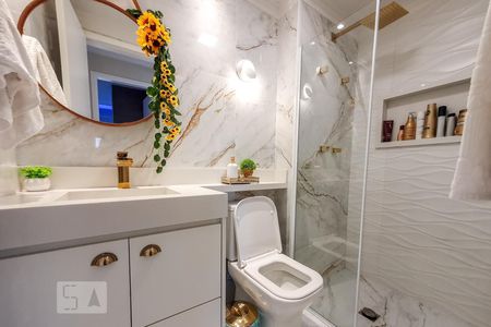 Apartamento para alugar com 76m², 2 quartos e 2 vagasBanheiro Corredor 