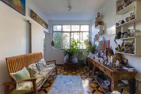 Sala de apartamento à venda com 3 quartos, 109m² em Laranjeiras, Rio de Janeiro