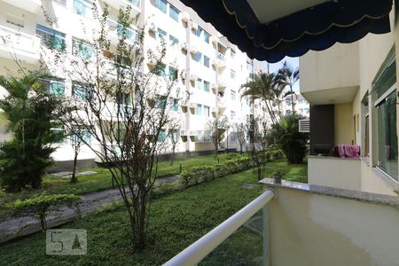 Varanda da Sala de apartamento para alugar com 2 quartos, 44m² em Jacarepaguá, Rio de Janeiro