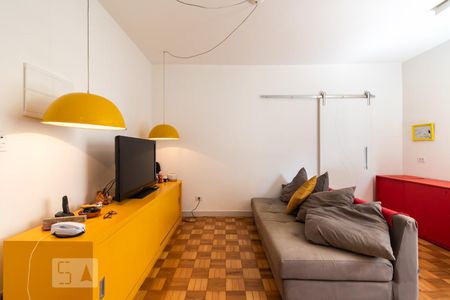 Sala de apartamento para alugar com 1 quarto, 48m² em Paraíso, São Paulo