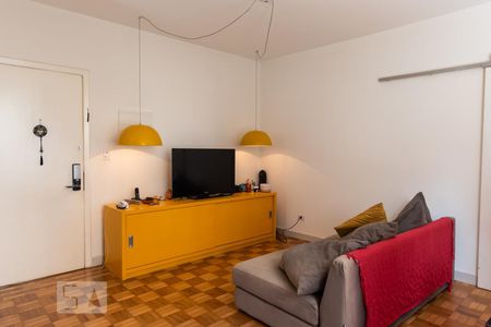 Sala de apartamento para alugar com 1 quarto, 48m² em Paraíso, São Paulo
