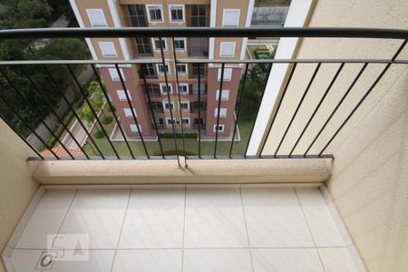 Varanda da Sala de apartamento para alugar com 2 quartos, 55m² em Vila Andrade, São Paulo