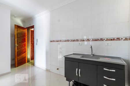 Cozinha de apartamento para alugar com 2 quartos, 47m² em Vila Guaraciaba, Santo André