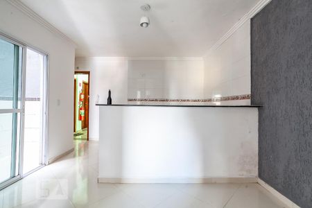 Sala de apartamento para alugar com 2 quartos, 47m² em Vila Guaraciaba, Santo André
