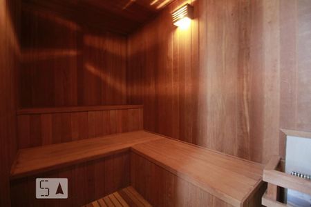 Studio à venda com 33m², 1 quarto e 1 vagaSauna