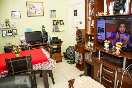 Sala de apartamento à venda com 1 quarto, 35m² em Cocotá, Rio de Janeiro