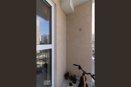 Varanda da Sala de apartamento para alugar com 2 quartos, 47m² em Taboão, São Paulo