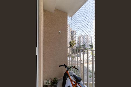 Varanda da Sala de apartamento para alugar com 2 quartos, 47m² em Taboão, São Paulo