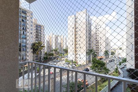 Varanda da Sala de apartamento para alugar com 2 quartos, 47m² em Taboão, São Paulo