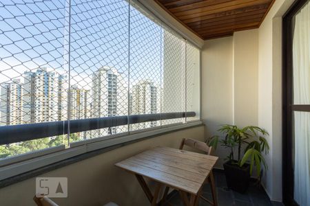 Varanda da Sala de apartamento para alugar com 3 quartos, 112m² em Chácara Agrindus, Taboão da Serra
