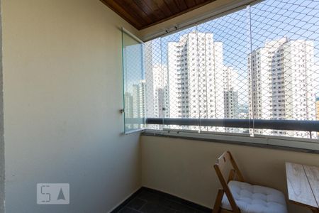 Varanda da Sala de apartamento para alugar com 3 quartos, 112m² em Chácara Agrindus, Taboão da Serra