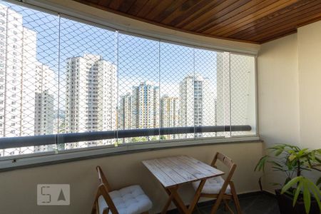Varanda da Sala de apartamento para alugar com 3 quartos, 112m² em Chácara Agrindus, Taboão da Serra