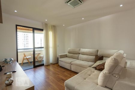 Sala de apartamento para alugar com 3 quartos, 112m² em Chácara Agrindus, Taboão da Serra