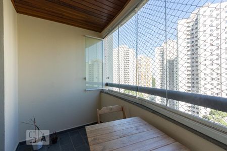 Varanda da Sala de apartamento para alugar com 3 quartos, 112m² em Chácara Agrindus, Taboão da Serra