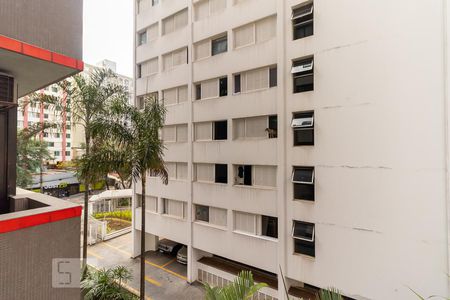 Vista de kitnet/studio para alugar com 1 quarto, 27m² em Cerqueira César, São Paulo