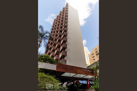 Studio para alugar com 27m², 1 quarto e 1 vagaFachada