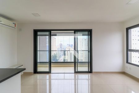 Sala/Quarto de kitnet/studio para alugar com 1 quarto, 30m² em Brooklin, São Paulo