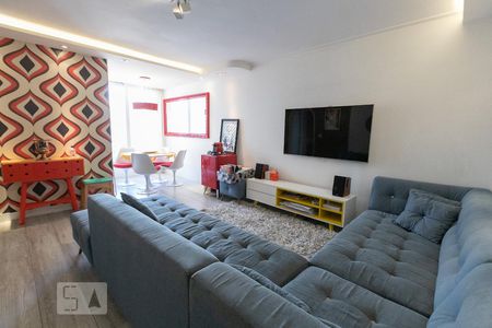 Sala de apartamento para alugar com 2 quartos, 80m² em Moema, São Paulo