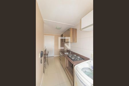 Cozinha e Área de Serviço de apartamento para alugar com 2 quartos, 43m² em Mato Grande, Canoas