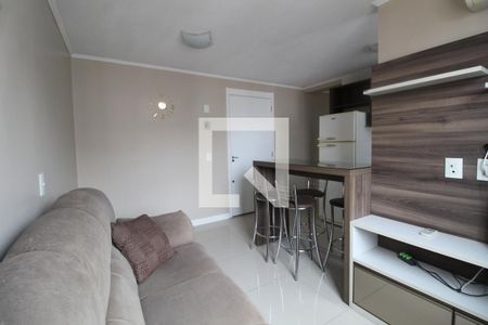 Sala de Estar de apartamento à venda com 2 quartos, 43m² em Mato Grande, Canoas