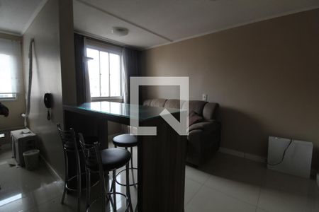 Sala de Estar de apartamento à venda com 2 quartos, 43m² em Mato Grande, Canoas