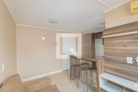 Sala/Cozinha de apartamento para alugar com 2 quartos, 43m² em Mato Grande, Canoas