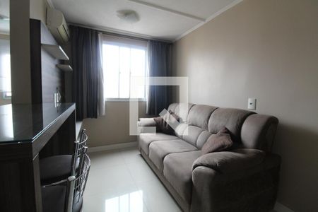 Sala de Estar de apartamento à venda com 2 quartos, 43m² em Mato Grande, Canoas