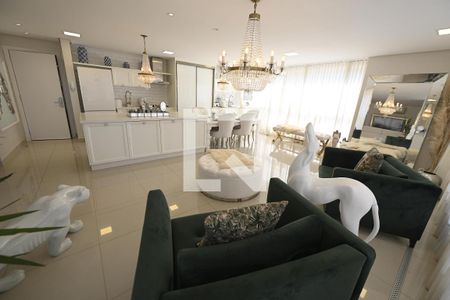 sala de apartamento para alugar com 2 quartos, 140m² em Setor Oeste, Goiânia