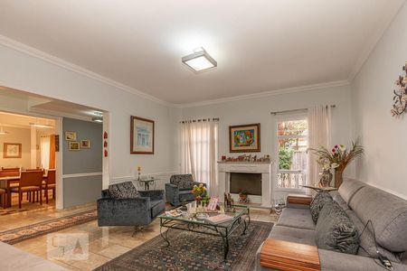 Sala de casa de condomínio à venda com 4 quartos, 355m² em Brooklin Paulista, São Paulo