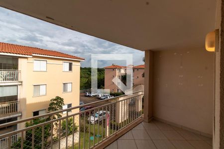 Sacada da Sala de casa de condomínio à venda com 2 quartos, 60m² em Loteamento Center Santa Genebra, Campinas