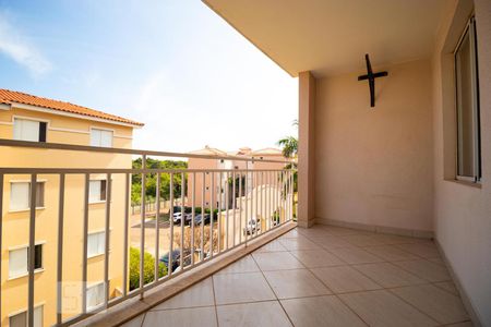 Sacada com Churrasqueira de apartamento para alugar com 2 quartos, 60m² em Loteamento Center Santa Genebra, Campinas