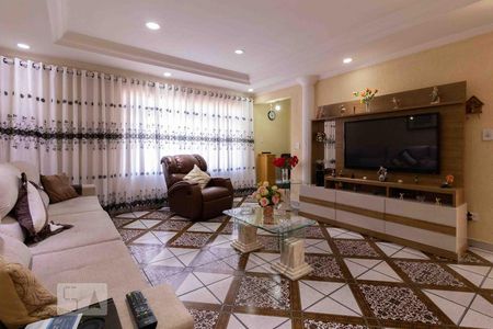 Sala (Casa 1) de casa à venda com 5 quartos, 500m² em Quinta da Paineira, São Paulo