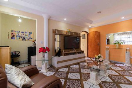 Sala (Casa 1) de casa à venda com 5 quartos, 500m² em Quinta da Paineira, São Paulo