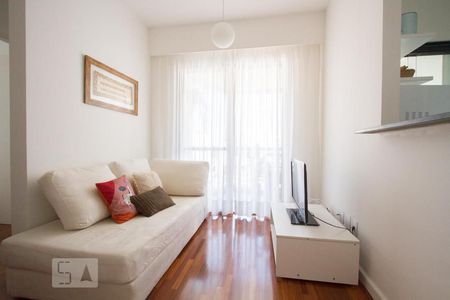 Sala de apartamento para alugar com 1 quarto, 40m² em Chácara Santo Antônio (zona Sul), São Paulo