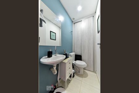 Lavabo de apartamento à venda com 3 quartos, 100m² em Nova Petrópolis, São Bernardo do Campo