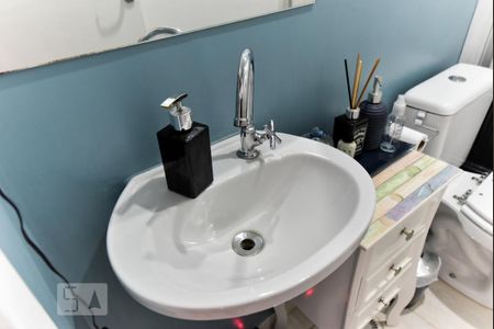 Lavabo de apartamento à venda com 3 quartos, 100m² em Nova Petrópolis, São Bernardo do Campo