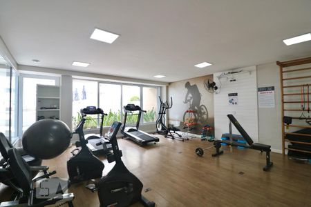 Apartamento à venda com 39m², 1 quarto e 1 vaga Apartamento à venda com 39m², 1 quarto e 1 vagaÁrea comum - Academia