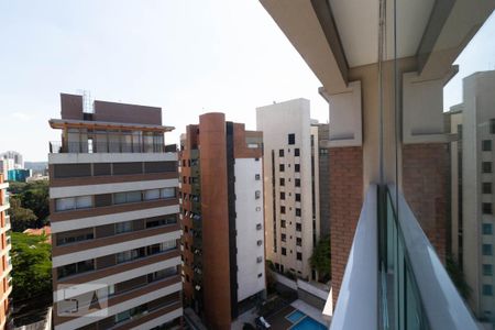Vista de kitnet/studio para alugar com 1 quarto, 34m² em Pinheiros, São Paulo