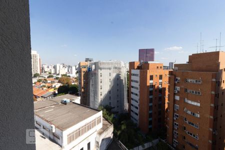 Vista de kitnet/studio para alugar com 1 quarto, 34m² em Pinheiros, São Paulo