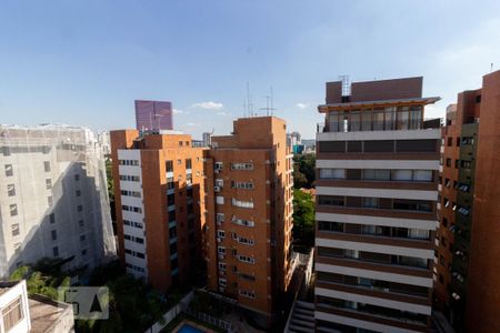 Vista de kitnet/studio para alugar com 1 quarto, 34m² em Pinheiros, São Paulo