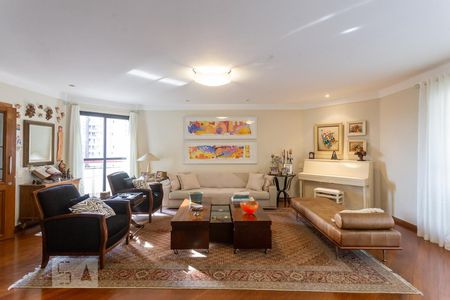 Sala de Estar de apartamento à venda com 4 quartos, 422m² em Centro, São Bernardo do Campo