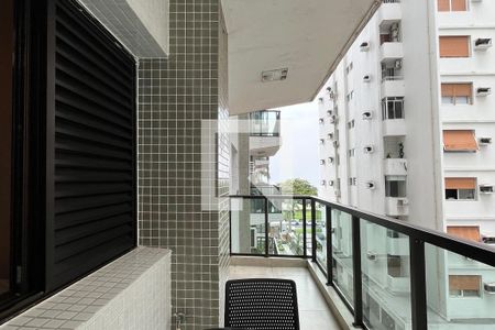 Varanda da Sala de apartamento para alugar com 3 quartos, 135m² em Aparecida, Santos